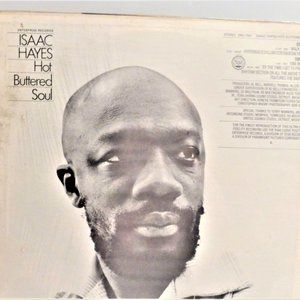 Isaac Hayes HOT BUTTERED SOUL Record LP Vinyl Record LP Vintage LP Music Disc